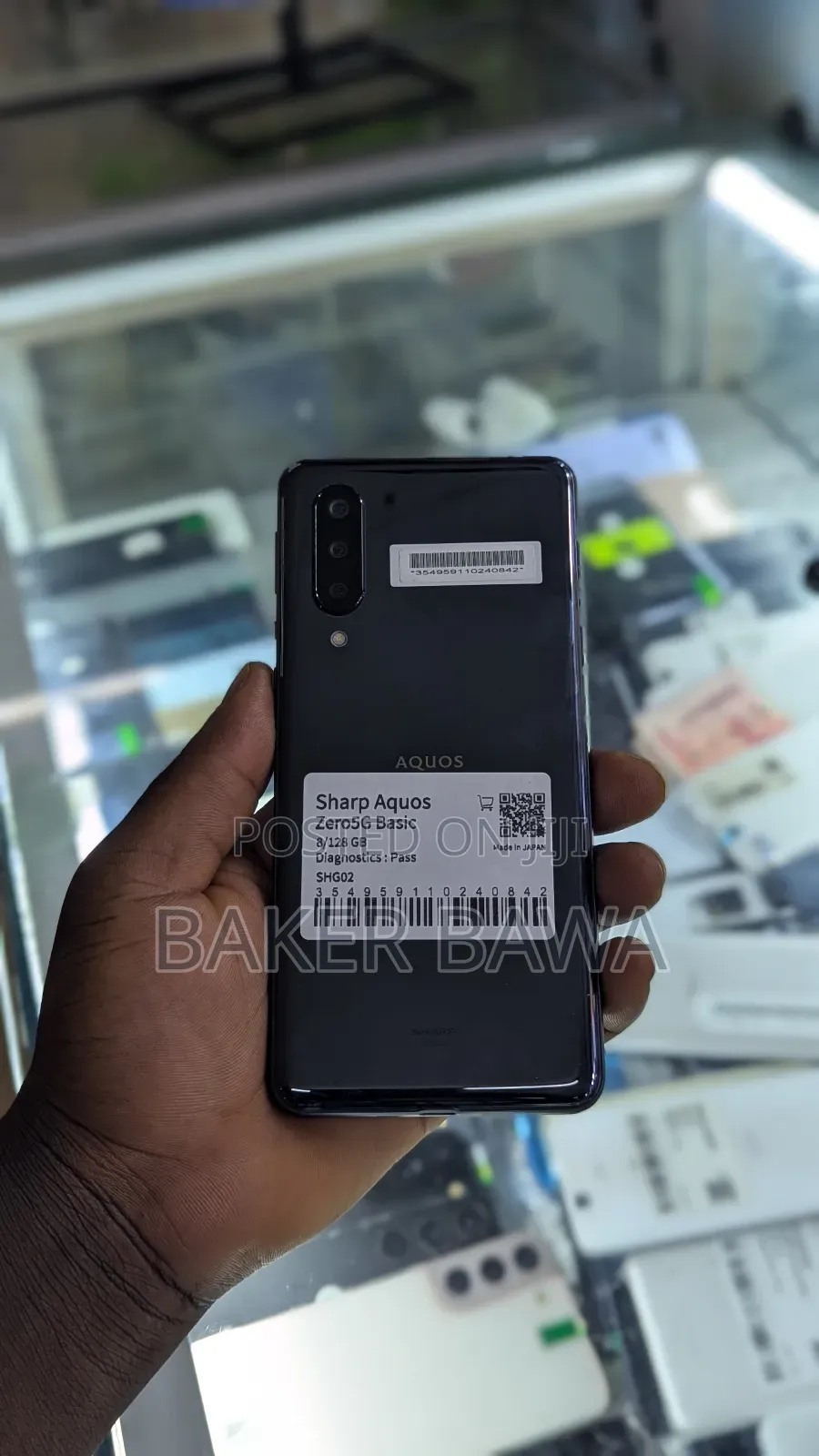 Sharp Aquos Zero 5G Basic 128 GB Black