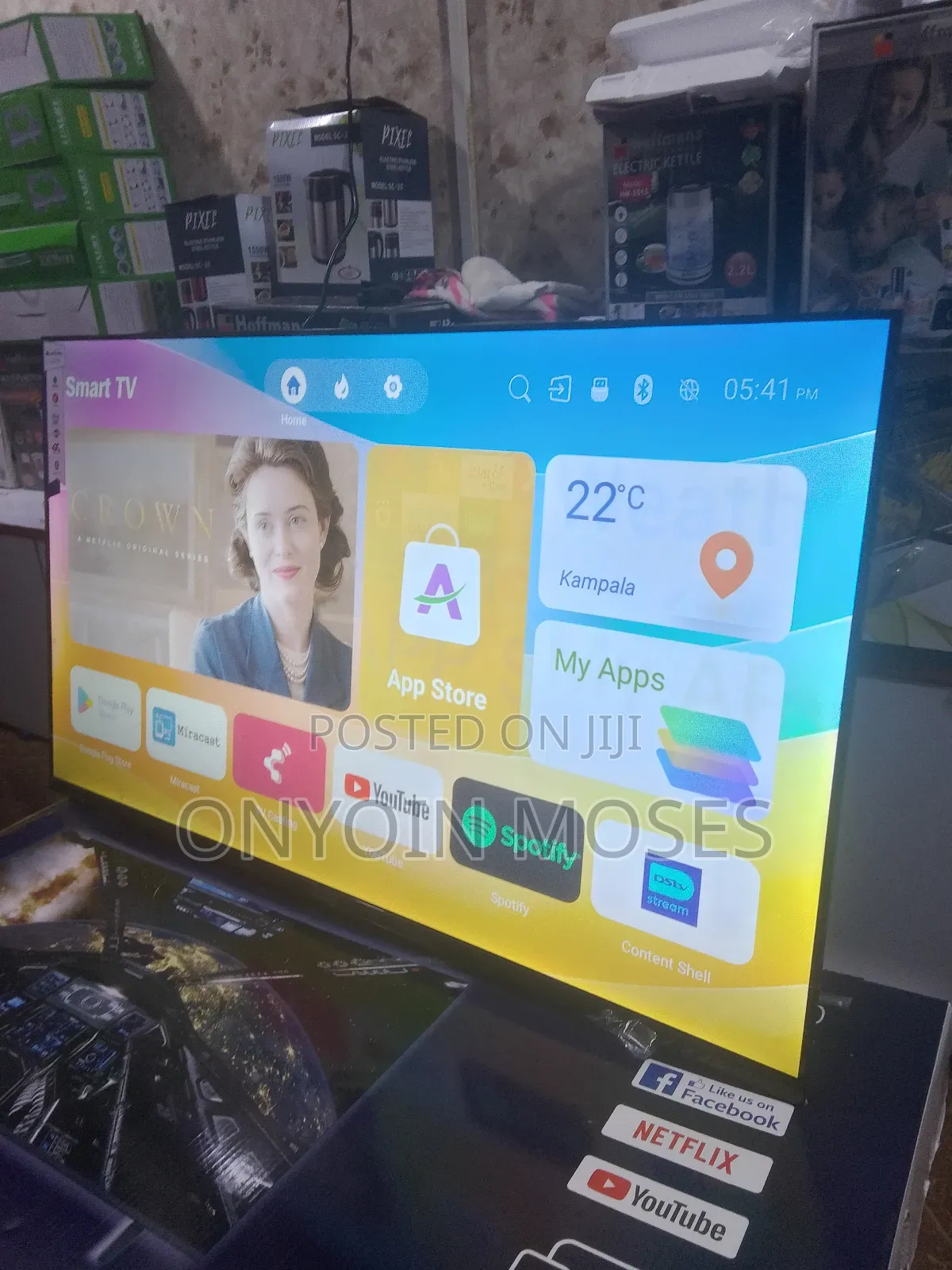 Black Ark 55 Inches Android Smart Tv
