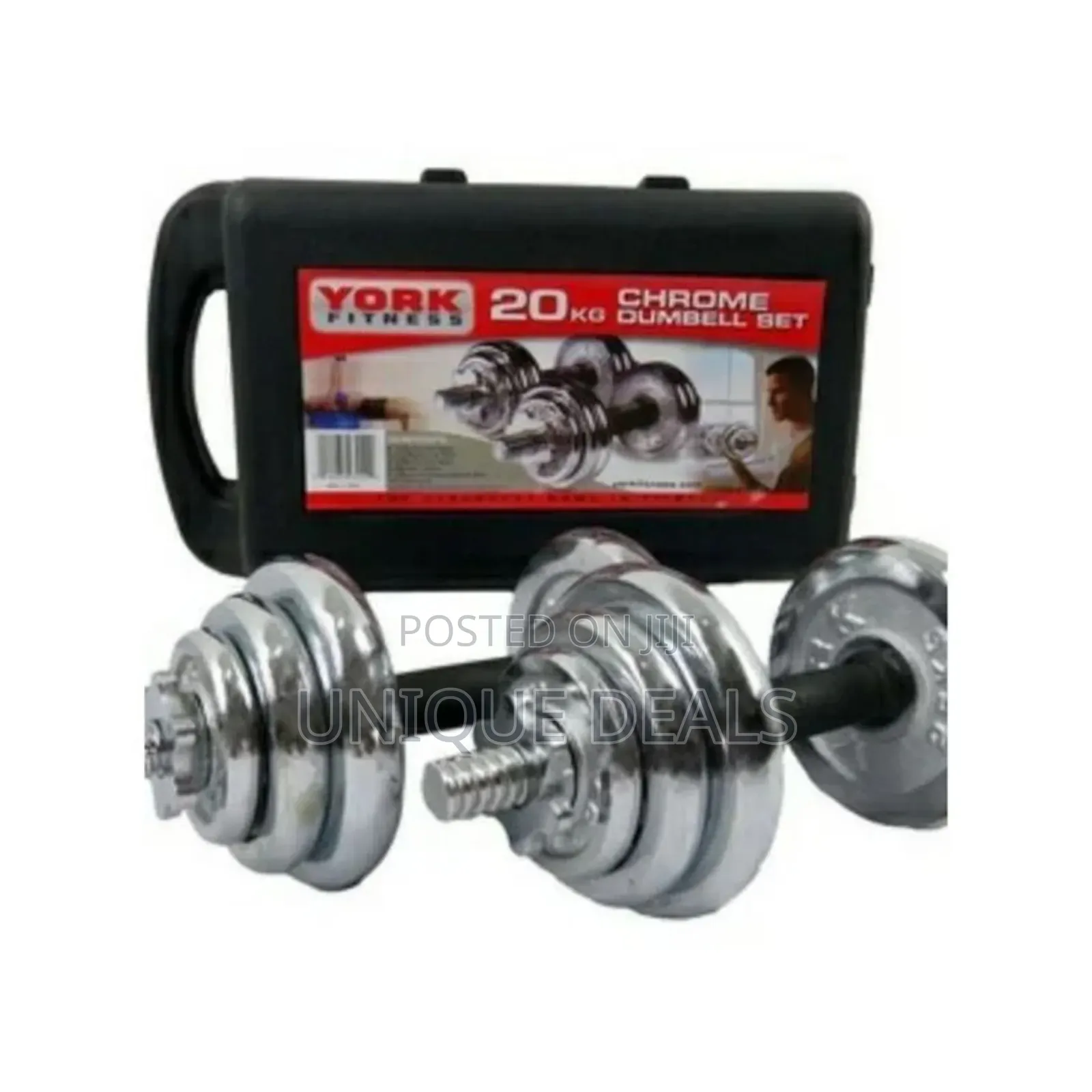 20kg Dumbbell Set With Non-Slip Grip for Home