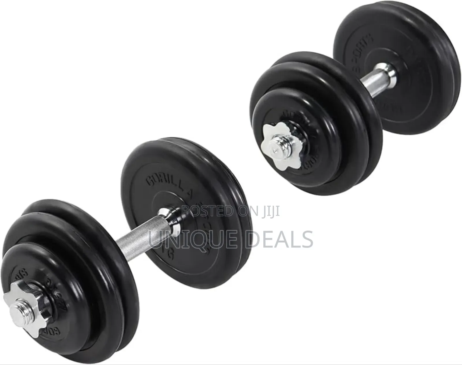 Sports Dumbell Set - Dumbbell Set - Rubber - 30 Kg