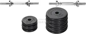 Sports Dumbell Set - Dumbbell Set - Rubber - 30 Kg