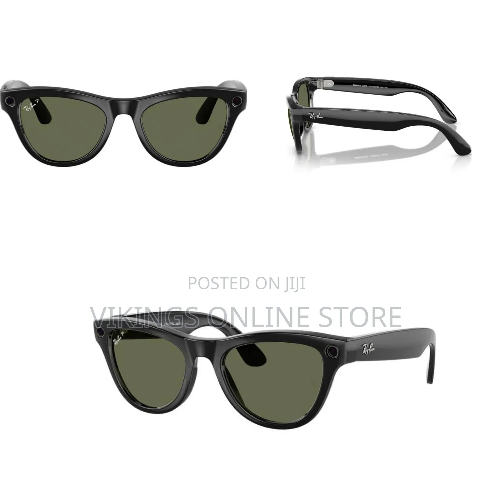 Ray-Ban Meta Skylar Rw 4010 Unisex Sunglasses Chalk Gray