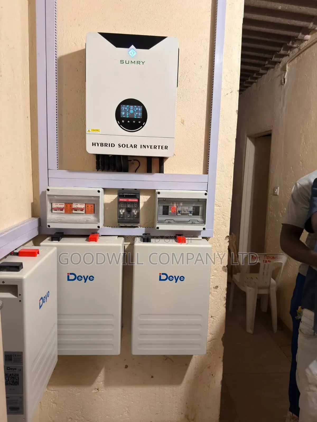 15kwh Lithium Battery 10kva Hybrid Inverter Power Backup