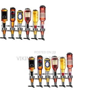 Trintion 6 Bottle Wall-Mounted Liquor Dispenser