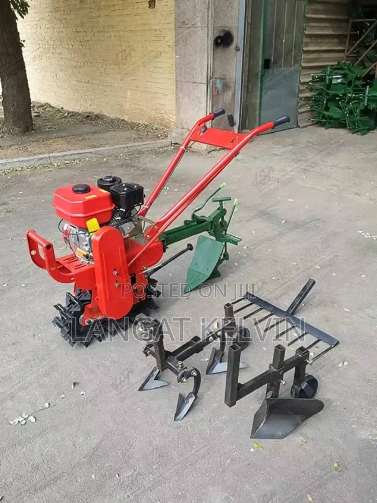  Chain Crawler Cultivator / Power Tiller – Diesel Engine