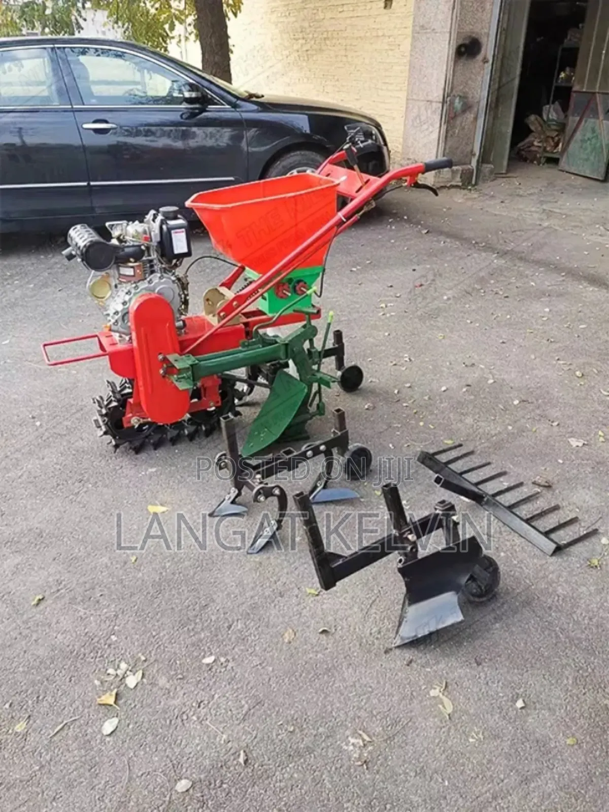  Chain Crawler Cultivator / Power Tiller – Diesel Engine