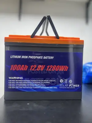 100ah 12.8v (1280wh) Lithium Iron Phosphate (Lifepo4)