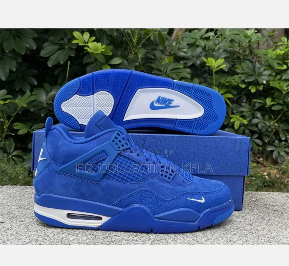 Midnight Bike Blue Street Hoops Sneaker