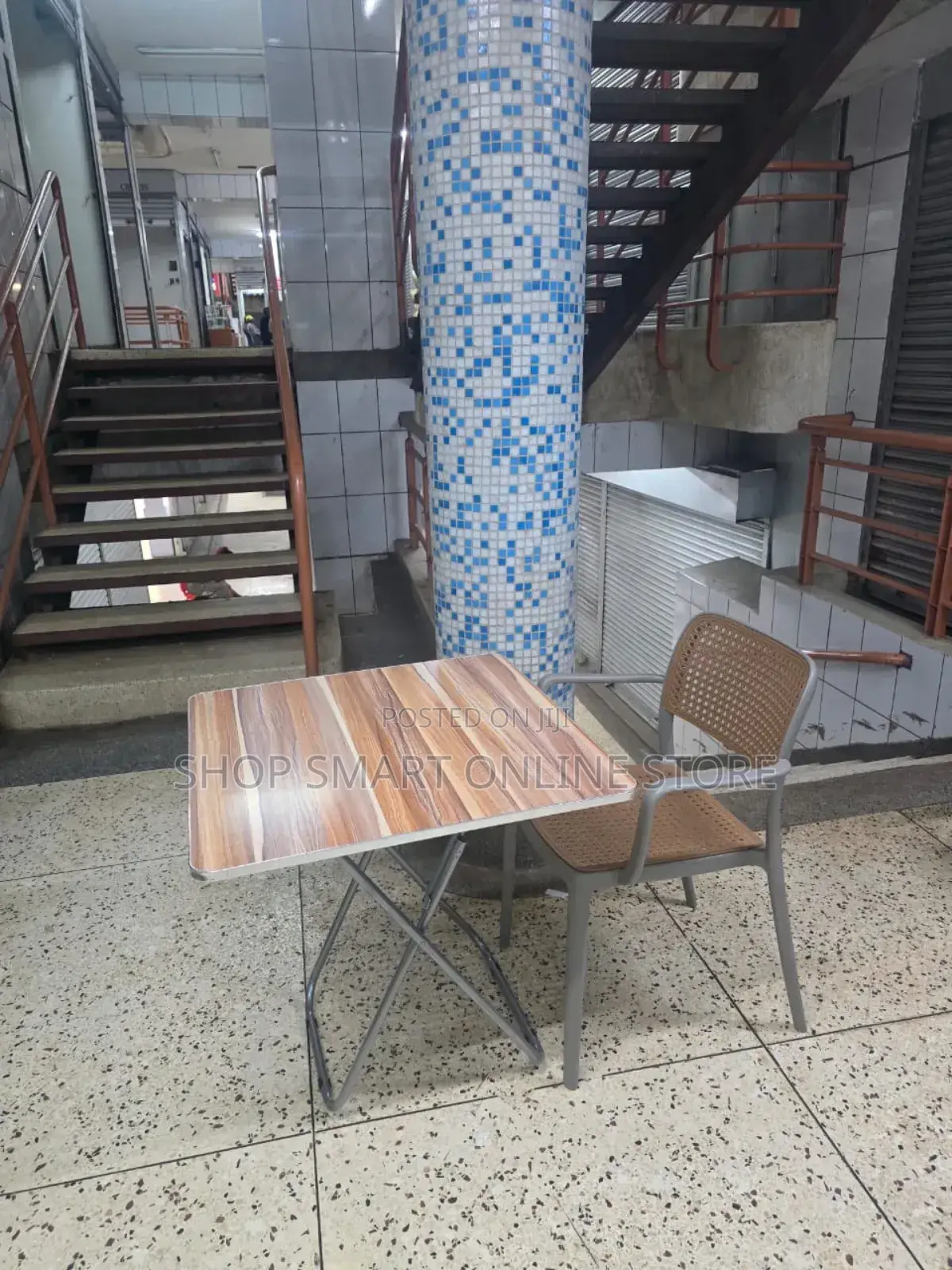 Foldable Reading Table and Chair