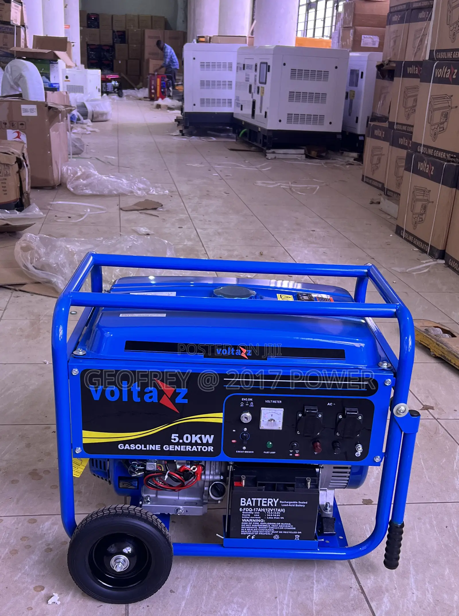 Voltaz Petrol Engine Generator