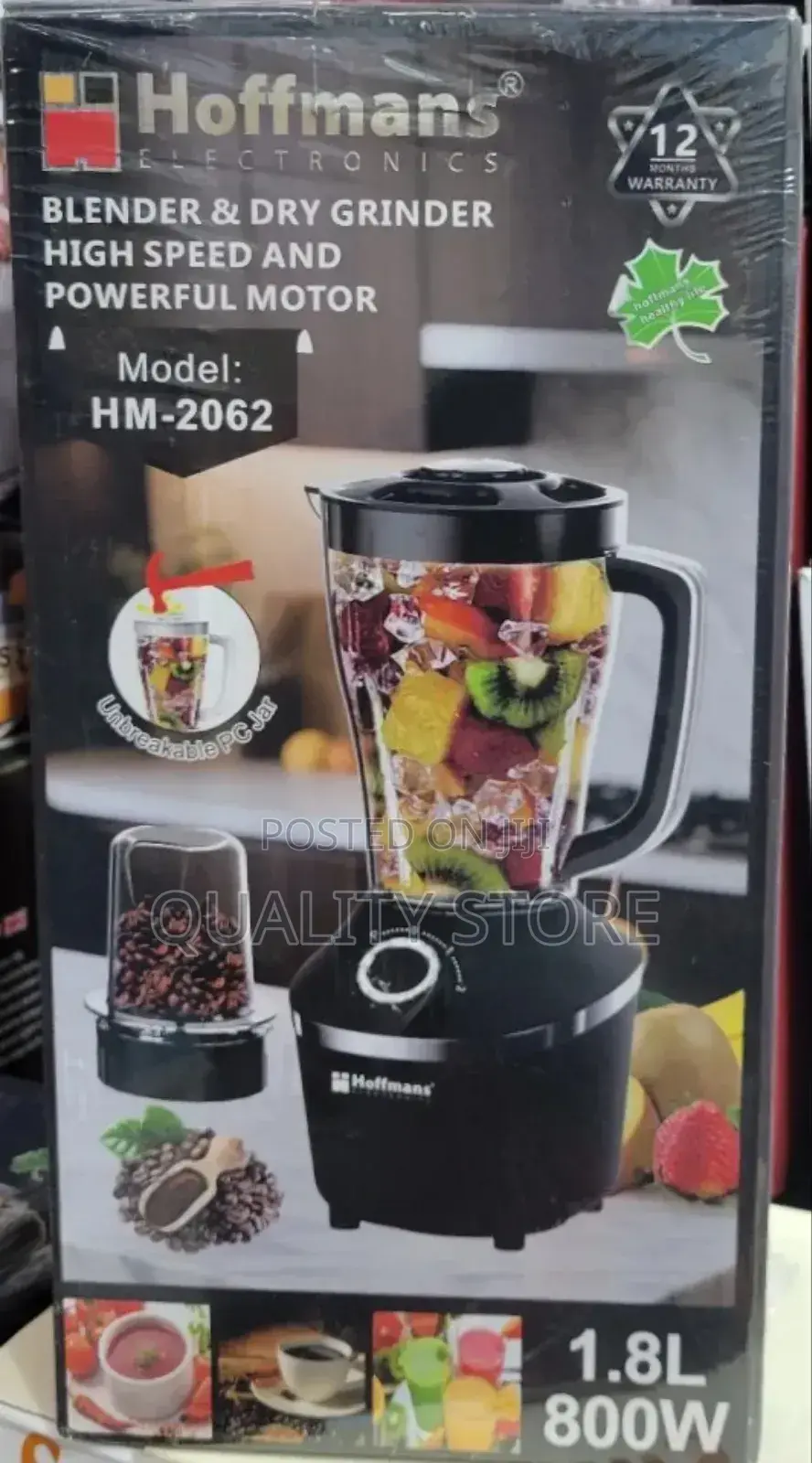 Hoffmans Electric Blender Hm-2062