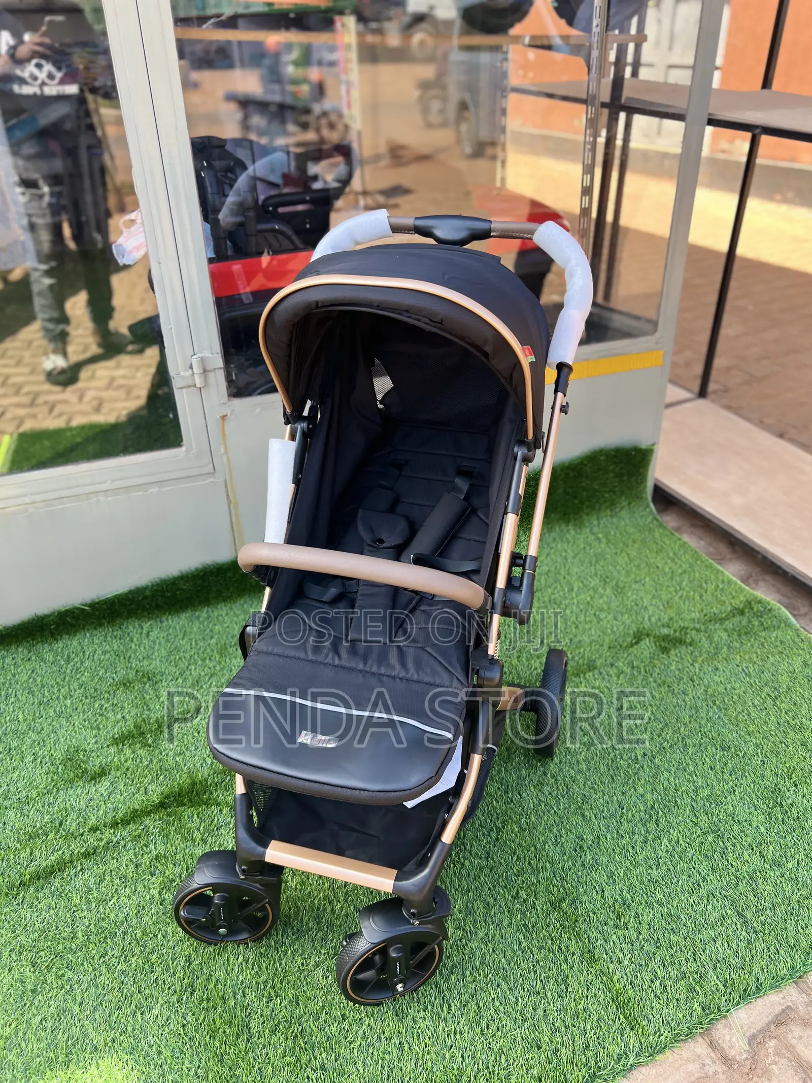 360° Rotating Baby Stroller – Full Turn Smooth Control Ride