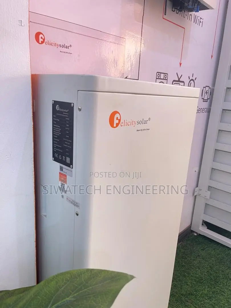 Solar Lithium Ion Battery, 5.12kwh 51.2v 100ah 600cycles With Dod 80%