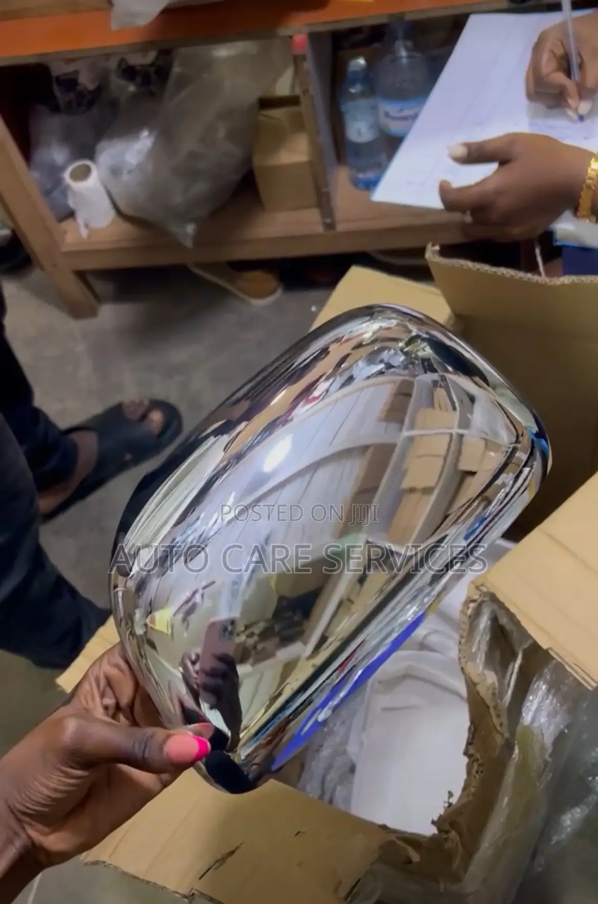Car Glass Chrome Covers
