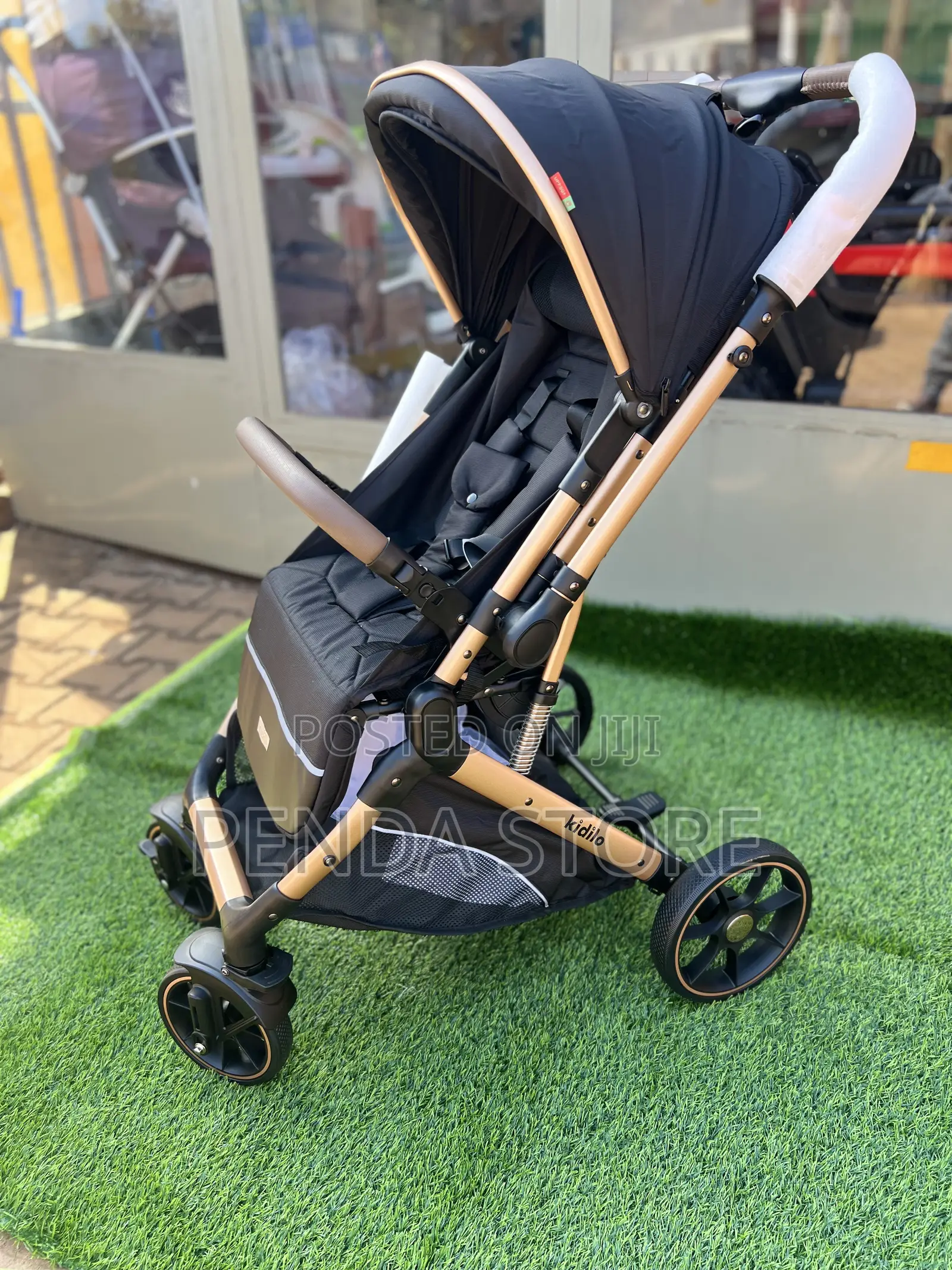 360° Rotating Baby Stroller – Easy Swivel Infant Travel Stroller