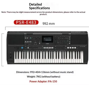 Yamaha Keyboard PSR E483