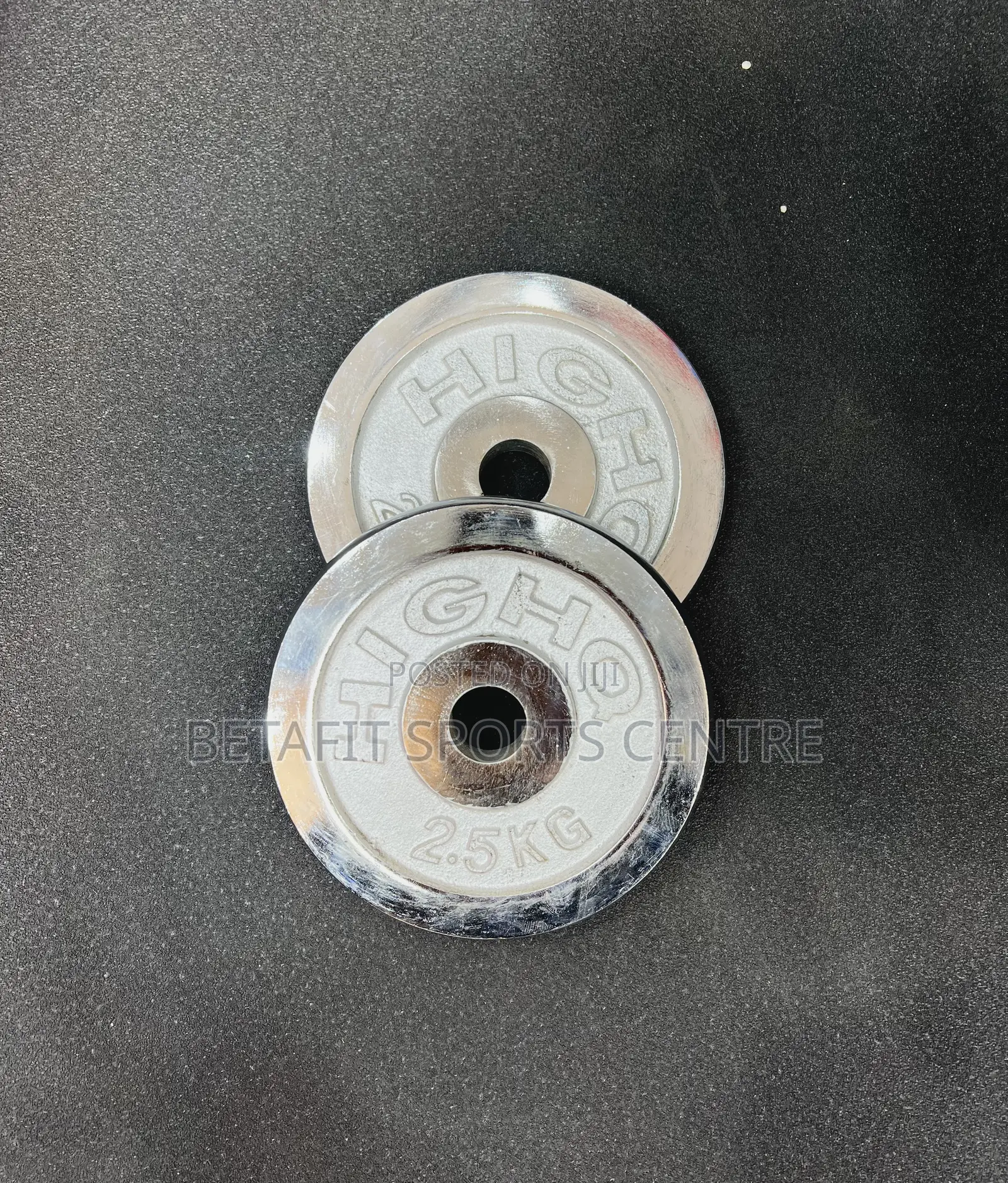 Weight Lifting Plates 2.5kg (Silver)