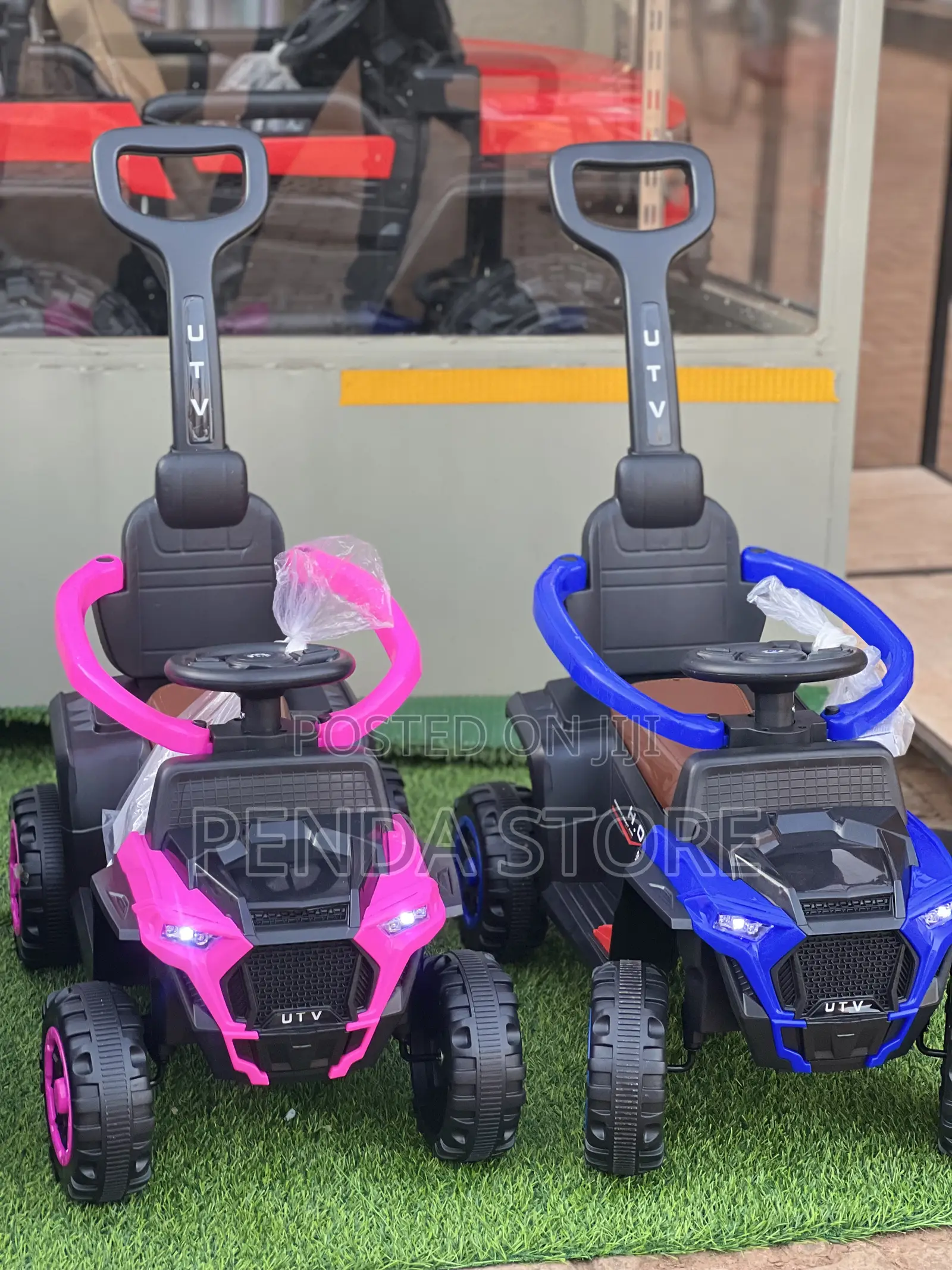 Kids Electric Push Car – Kids Powered Drive on Travel Car Toy