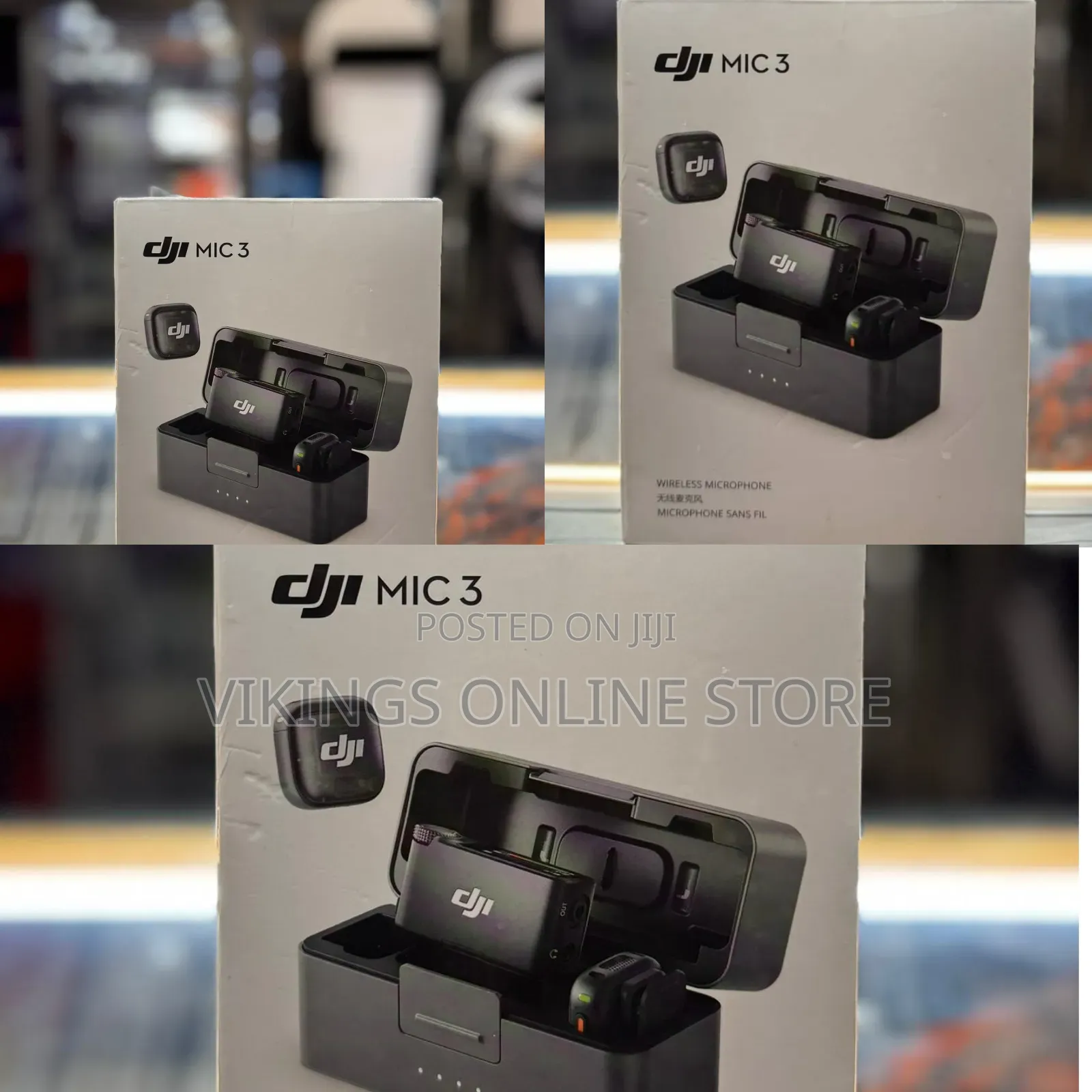 Dji Mic 3 Wireless Lavalier Mic 1tx 1rx 2tx 1rx Kit With Charging Case