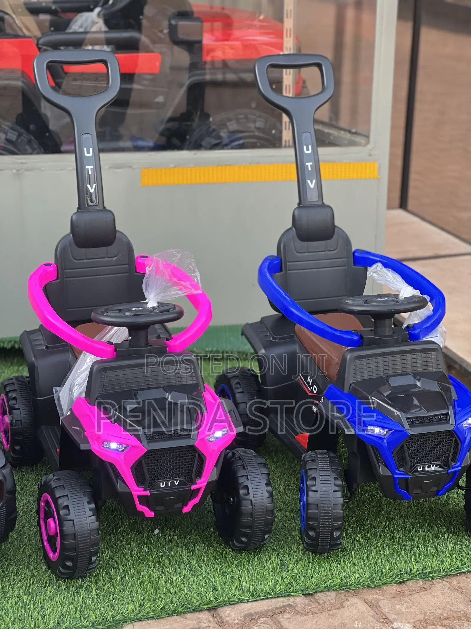 Kids Electric Push Car – Battery Powered Mini Travel Car Toy