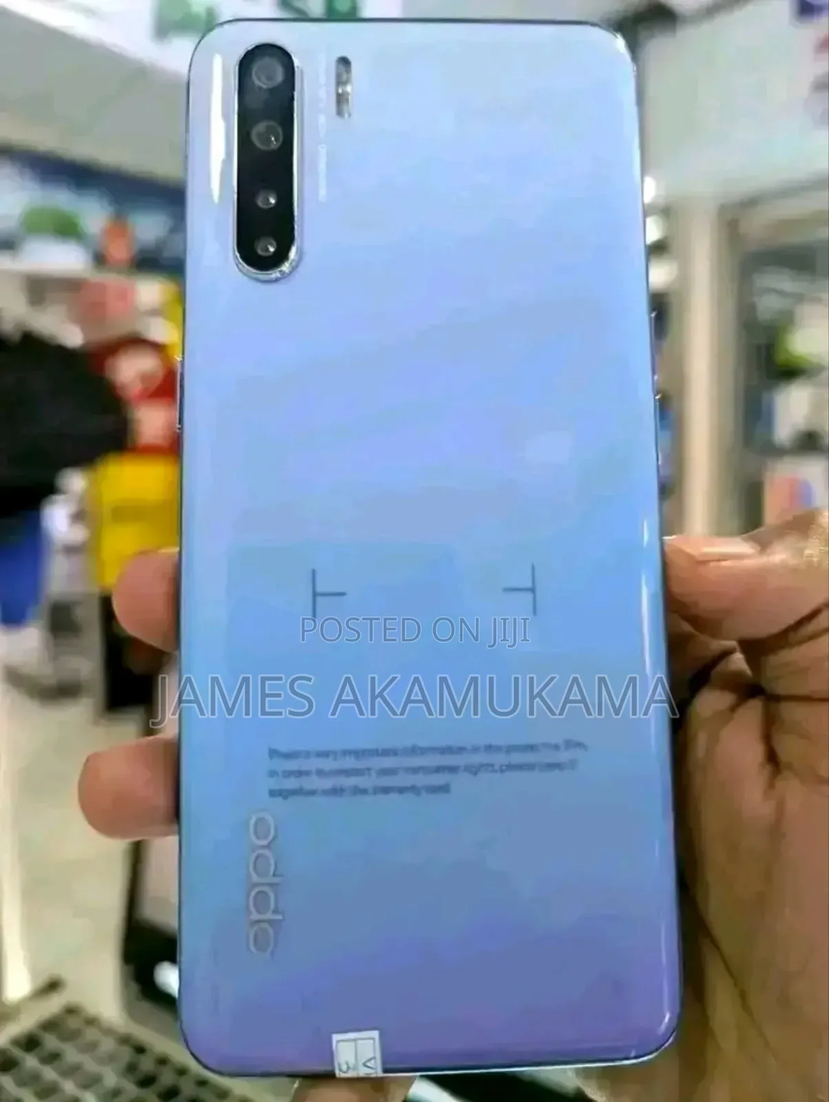 Oppo F15 256 GB Blue