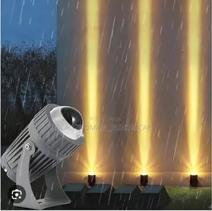 Metallic Led Spotlight in Warm Color