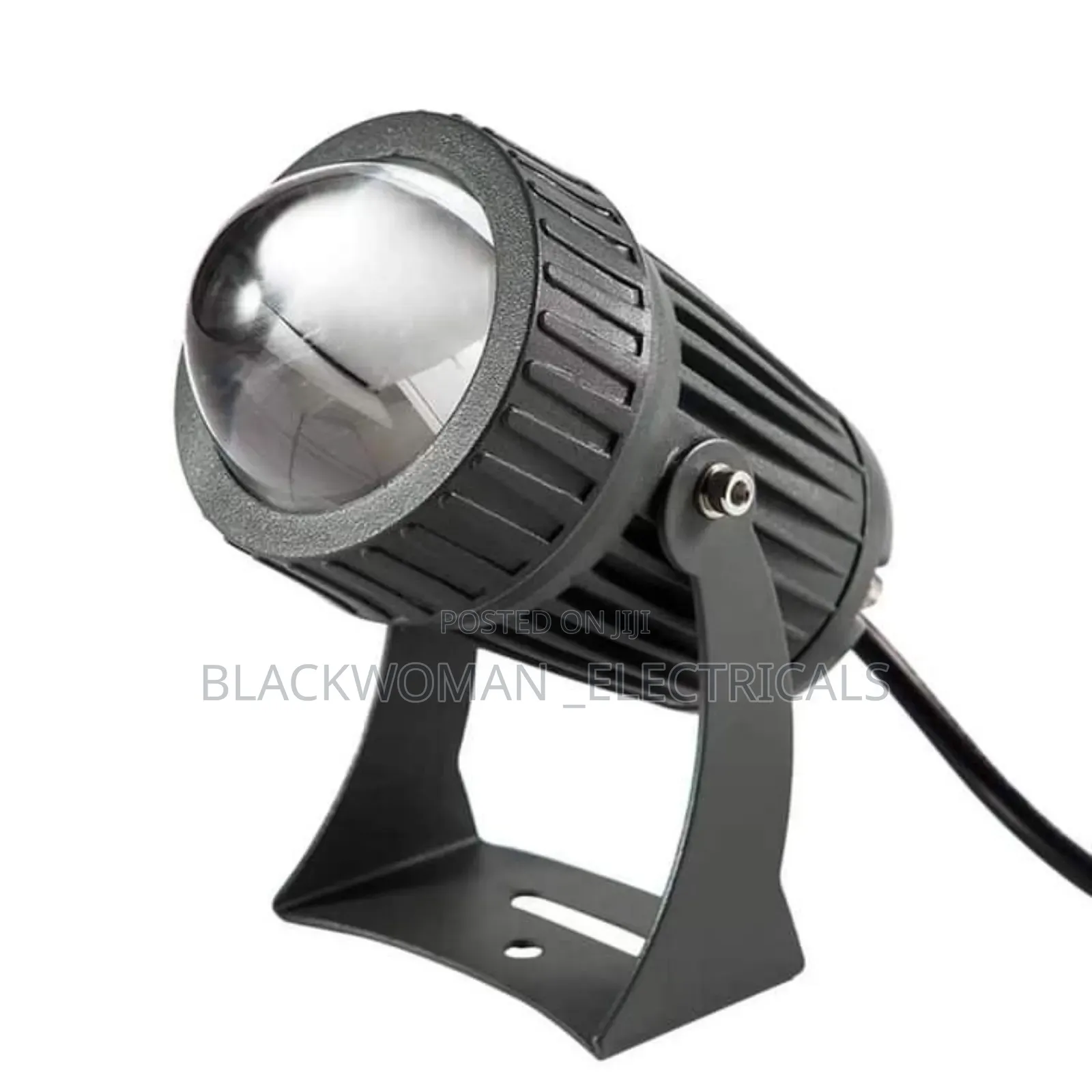 Metallic Led Spotlight in Warm Color