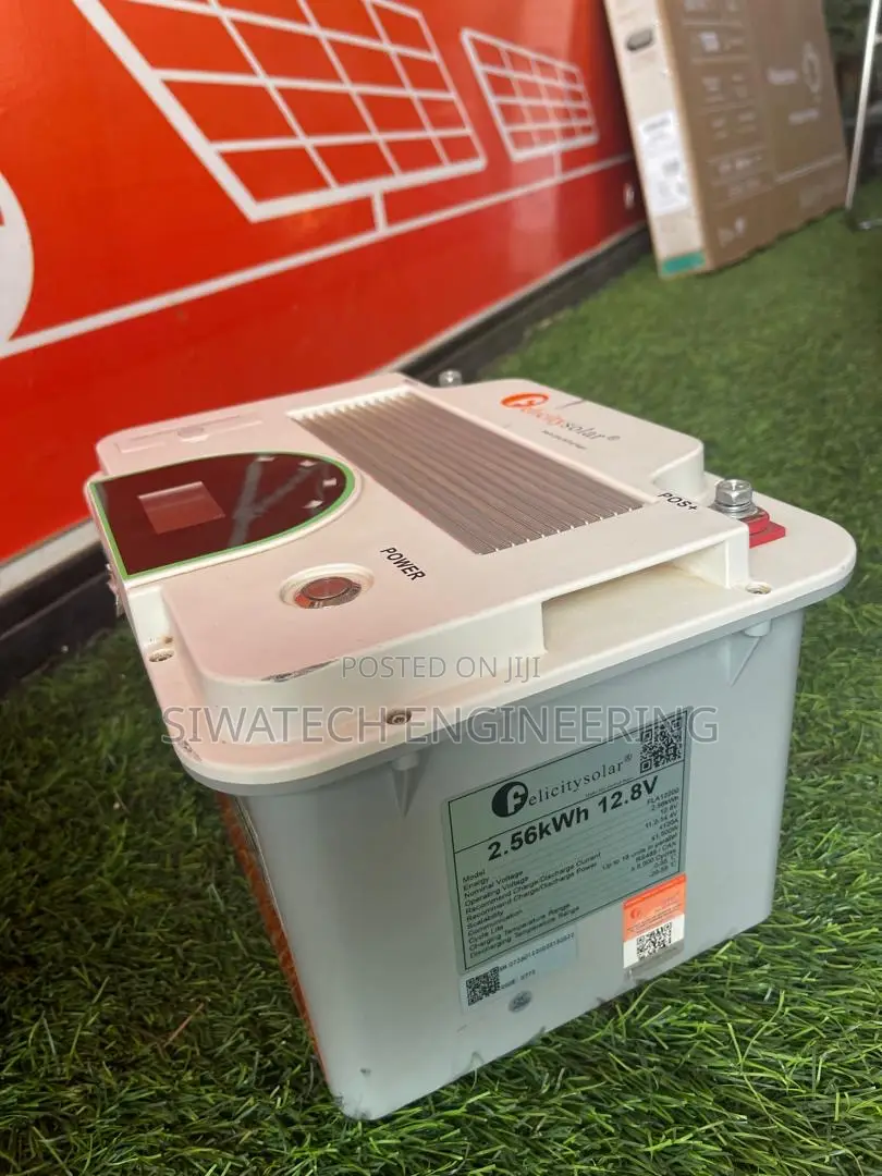 Solar Lithium Iron Phosphate Battery 200ah, 2.56kw 12v 6000cycles