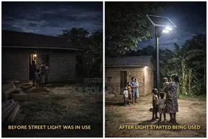 100w Solar Street Light With Lithium Battery – Kampala