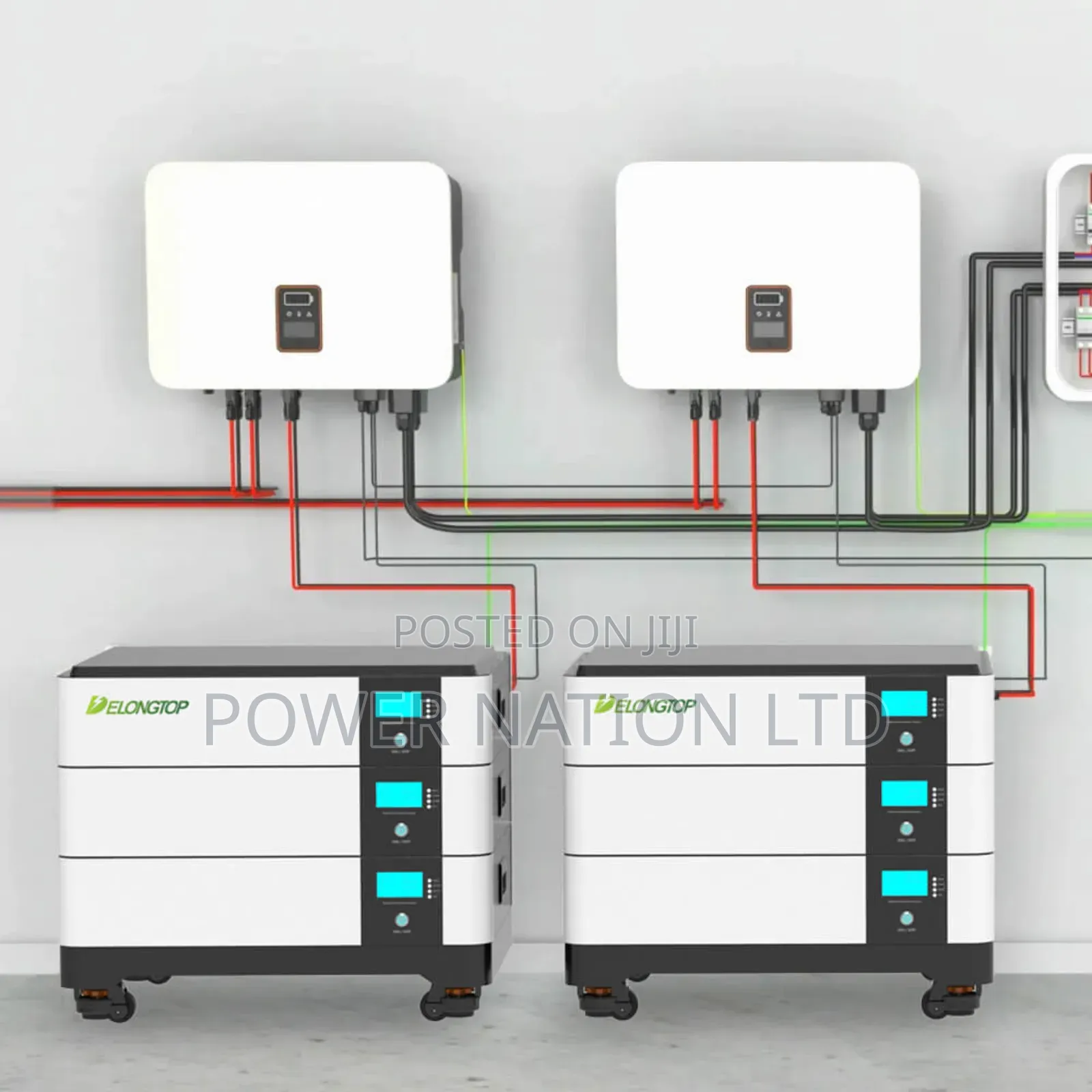 15kwh Lithium Battery 10kva Hybrid Inverter Power Backup System