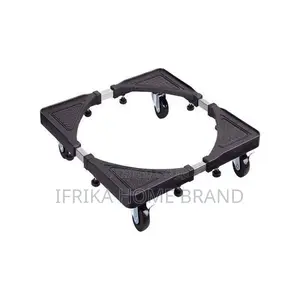 Adjustable Fridge Washing Machine Base Trolley Stand