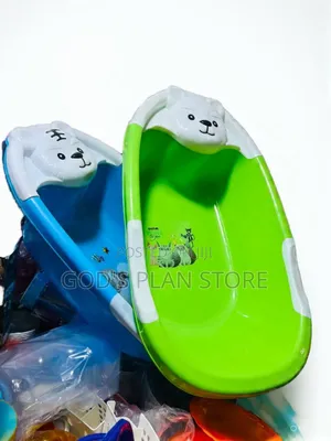 Multicolor Plastic Baby Basin Plastic Baby Basin