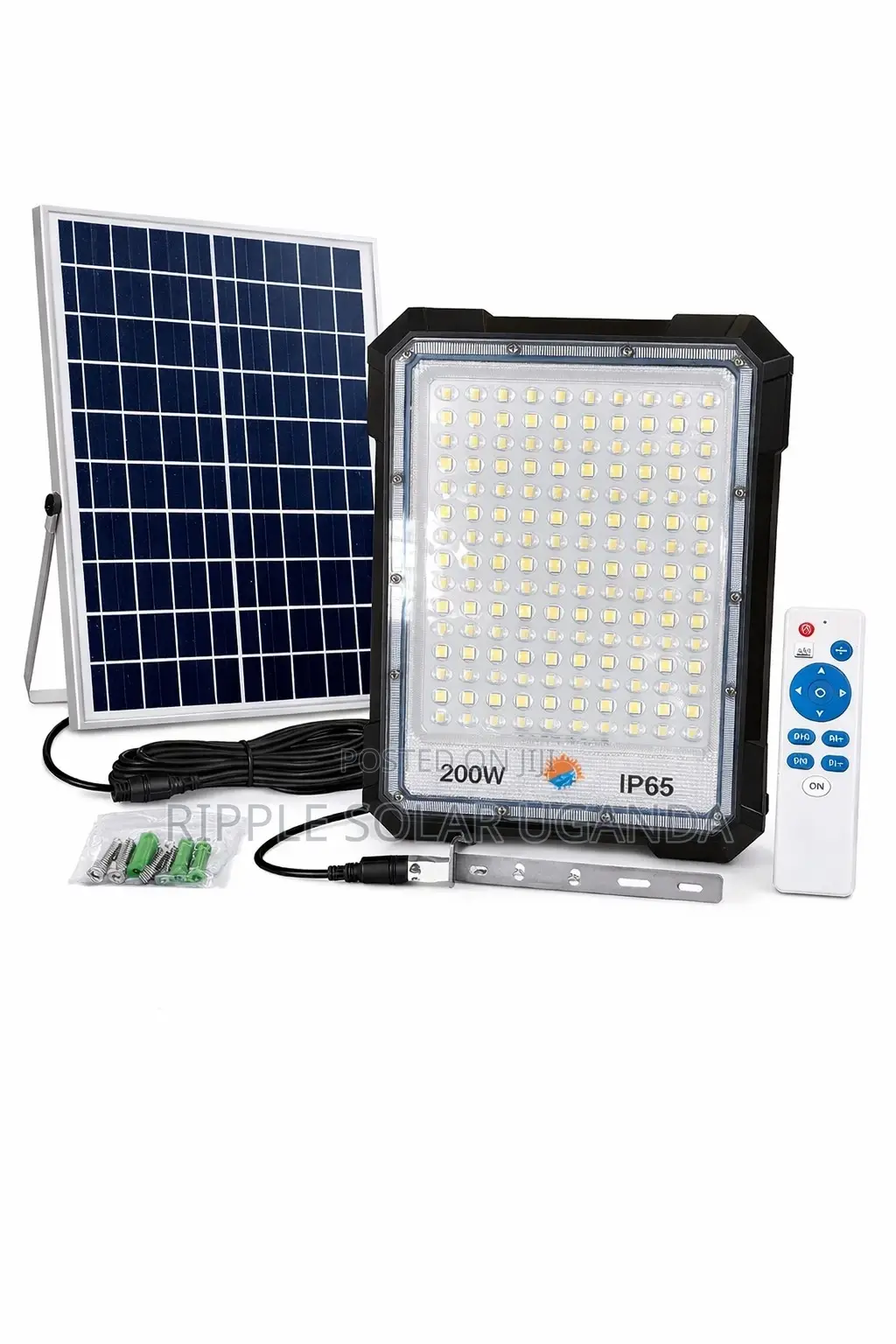 200w Solar Flood Light Waterproof Security Outdoor Kampala