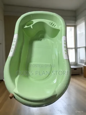 Green Color Plastic Baby Basin Plastic Baby Basin