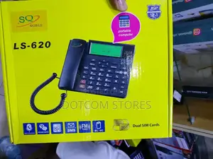 Sq Mobile Ls 620 Dual Sim GSM Wireless Landline Desktop Phone