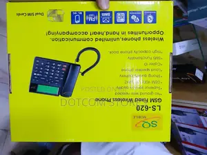 Sq Mobile Ls 620 Dual Sim GSM Wireless Landline Desktop Phone