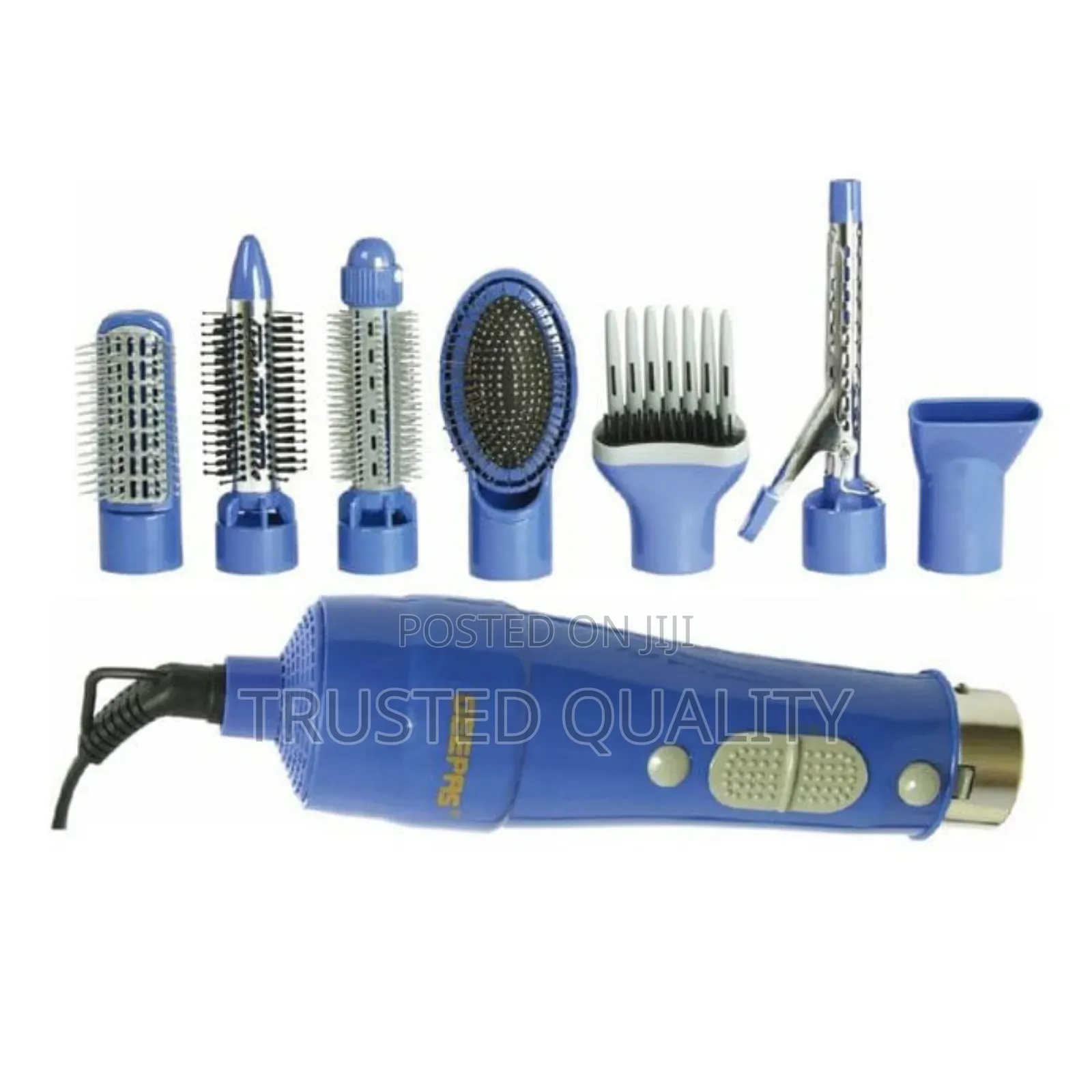 Geepas 8 In1 Multifunctional Hair Styler