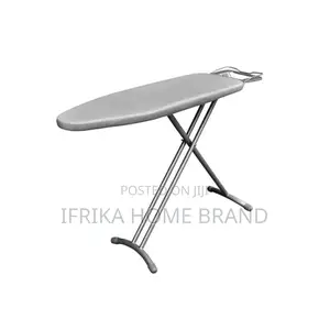 Foldable Ironing Board With Aluminum Stands-Grey 48*15 Inches