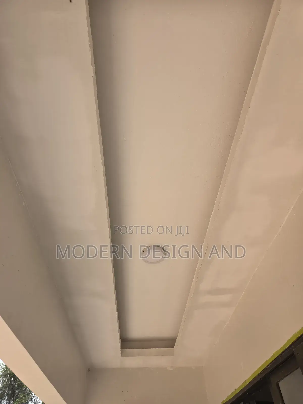 Gypsum Ceiling Collido on Balcony Sanding