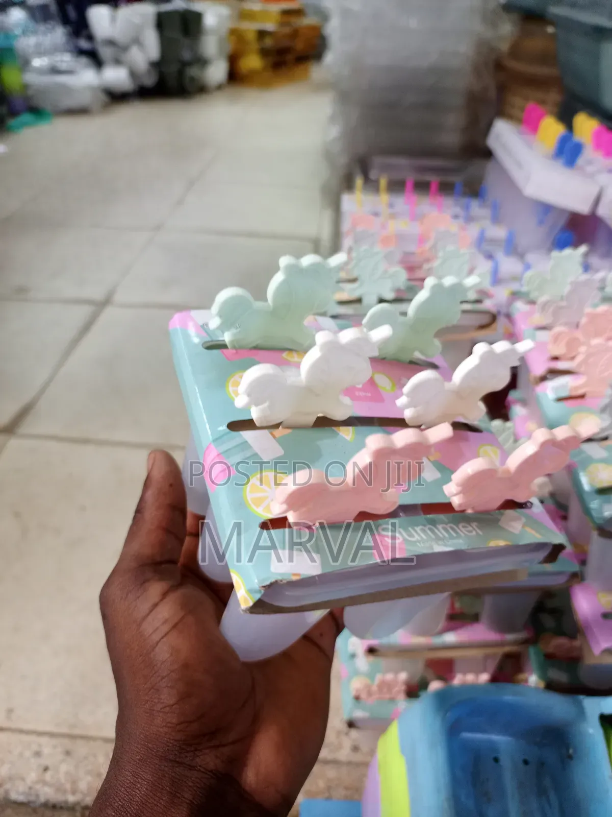 Unicorn-Shaped Popsicle Molds