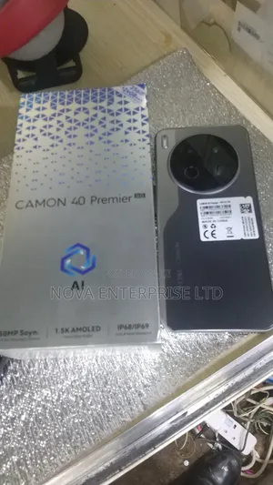 New Tecno Camon 40 Premier 256 GB Black
