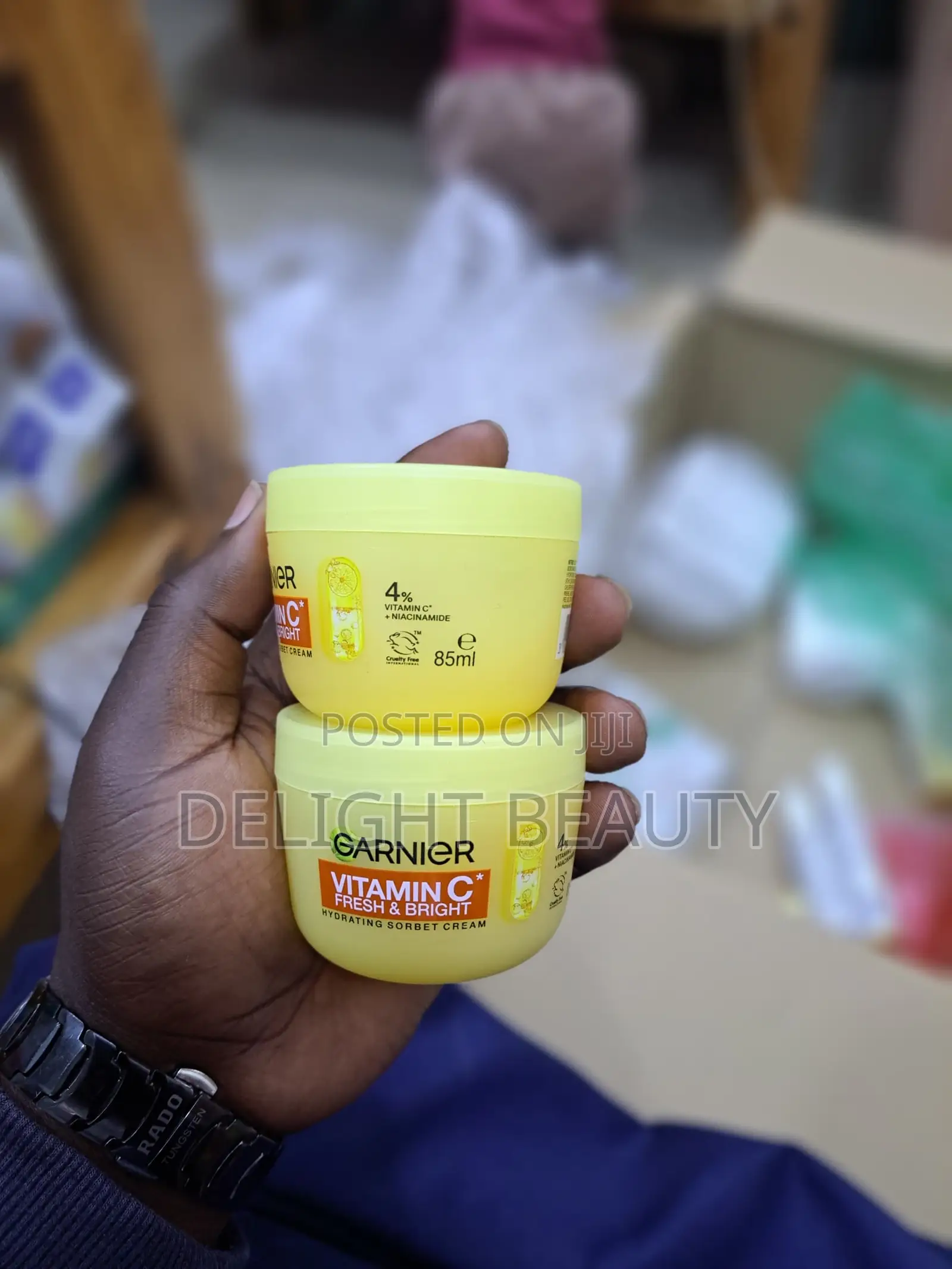 Garnier Vitamin C Fresh Bright Hydrating Sorbet Cream