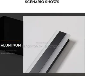 2ft Led Wall Light in Warm Color, Made of Metal and Glass Material