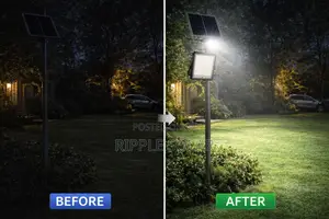 300w Solar Flood Light Outdoor Waterproof Security Light Kampala