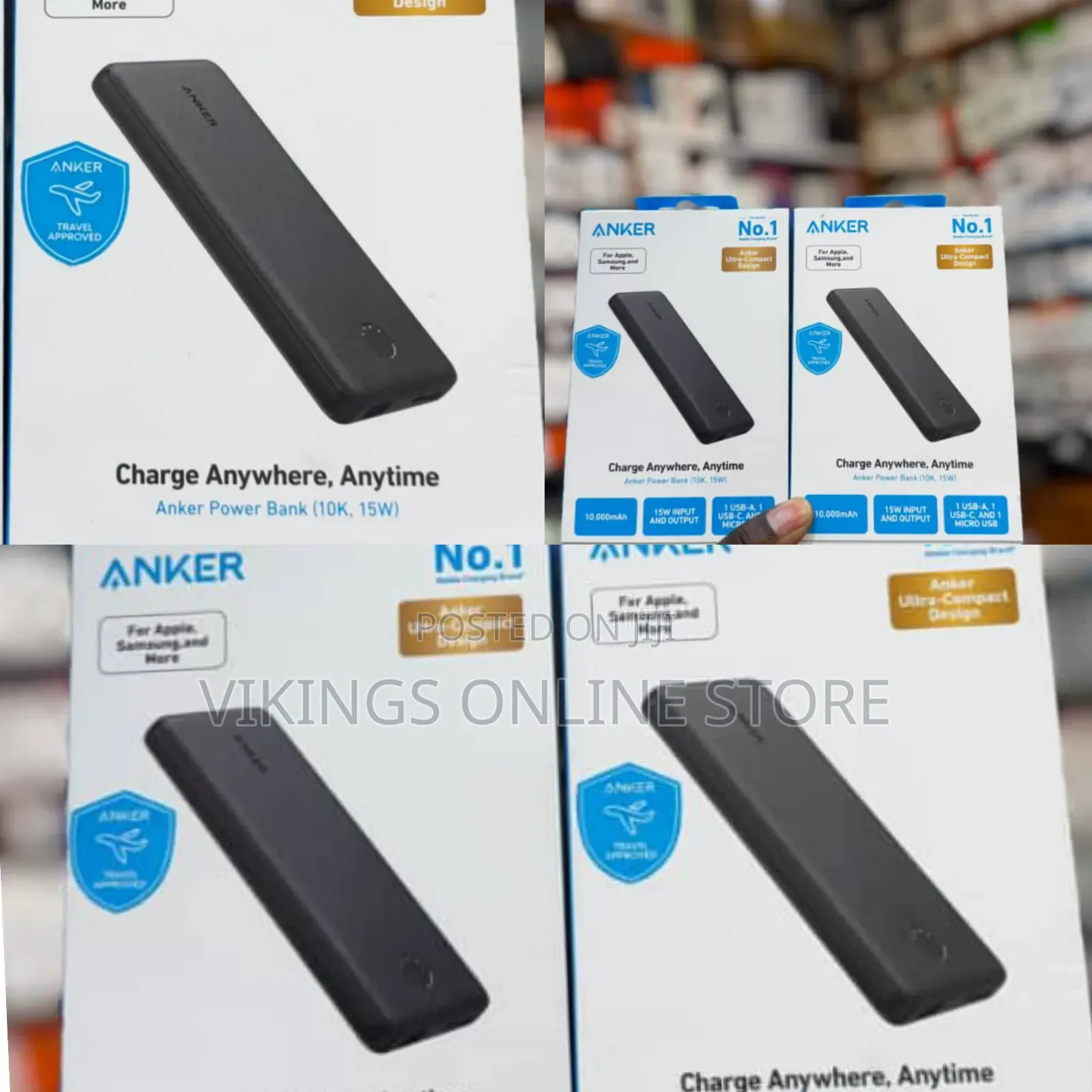 Anker Power Bank (, 15w) With an Ultra-Compact Design