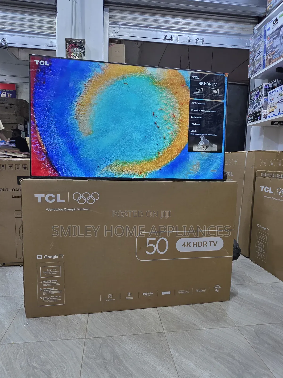 TCL 50inches 50v635 Qled- Google Android Pro Tv at 20% Discount