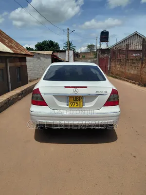 Mercedes-Benz E55 2008 White
