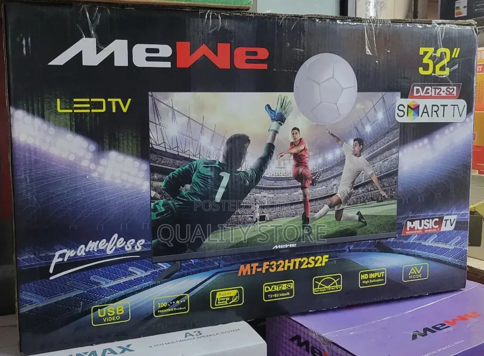 Mewe 32-Inch Smart Tv Mt-F32ht2s2f