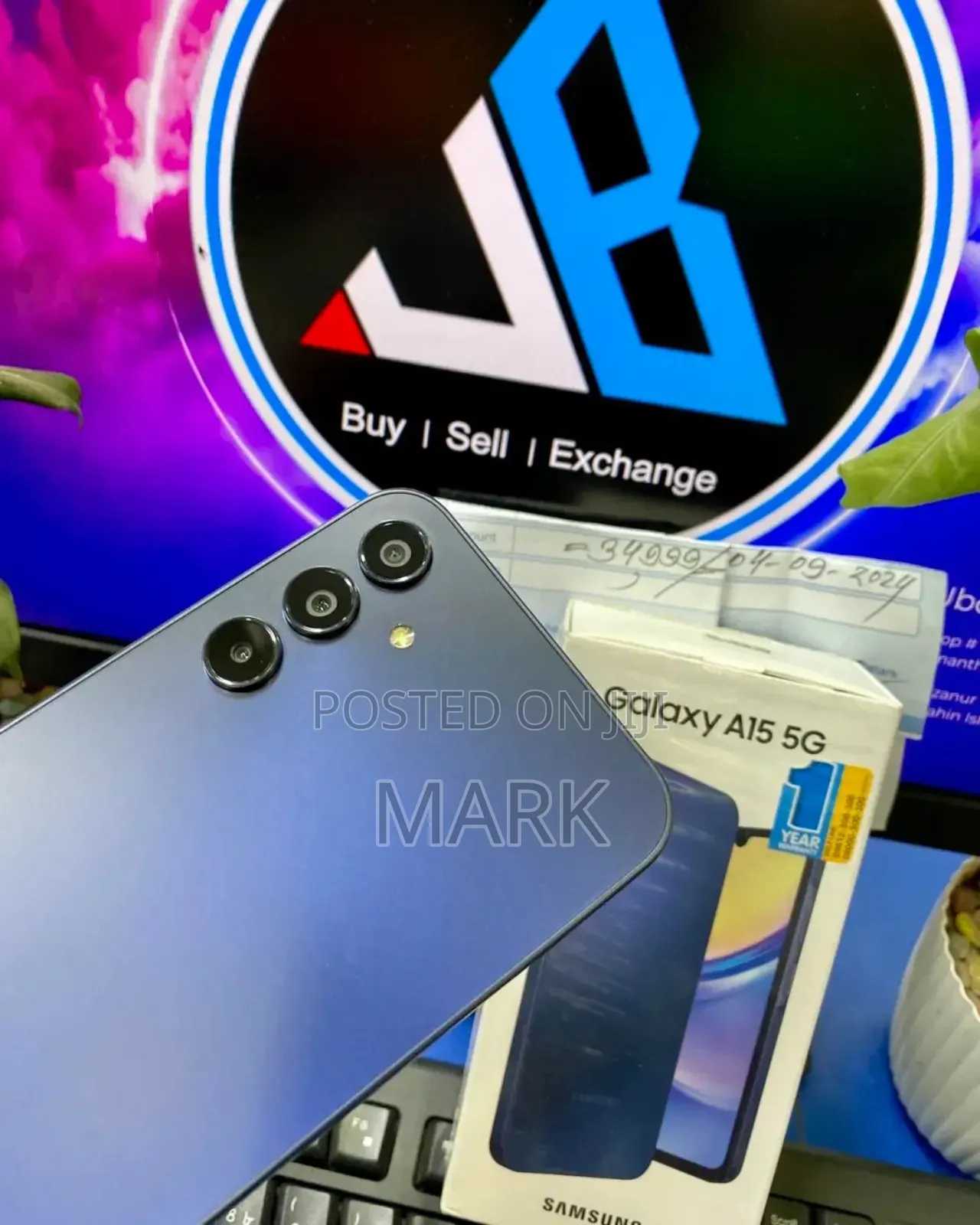 New Samsung Galaxy A15 5G 256 GB Black