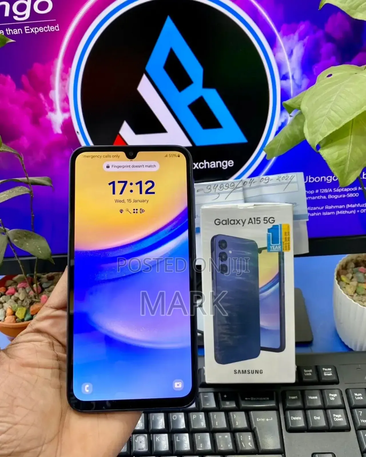 New Samsung Galaxy A15 5G 256 GB Black